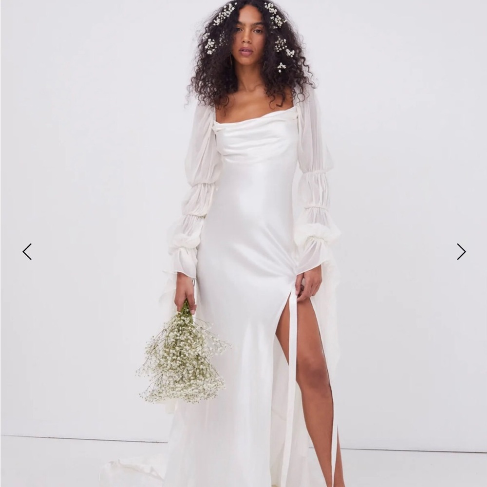 For love & lemons willow bridal gown